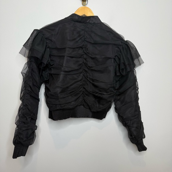 By Anthropologie Appliqué Bomber Jacket - Picture 10 of 14